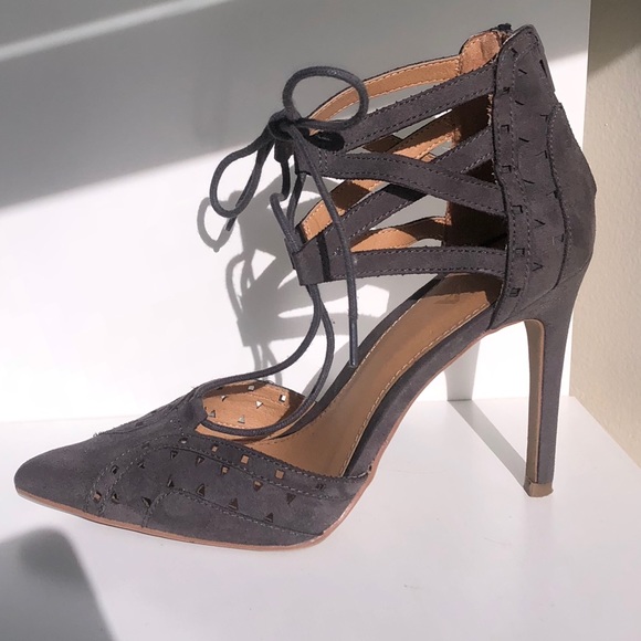 MIA Shoes - MIA lace up heels.